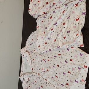 Tommy John Women's Long Sleeve Pajama Set  2XL Bows